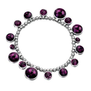 Fiorelli Purple Crystal Bracelet