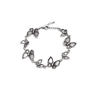 Rodney Holman Silver Butterfly Bracelet