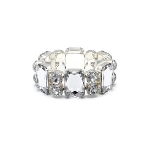 Rodney Holman Rectangle and Circle Crystal Bracelet