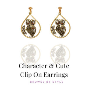 Character and Cute Clip On Earrings