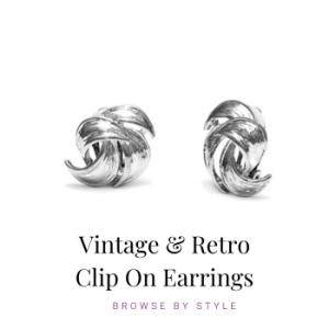 Vintage & Retro Clip On Earrings