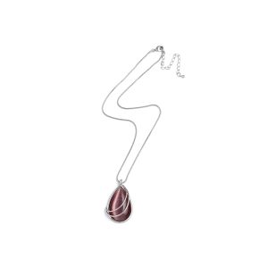 N-RH-20 Rodney Holman Droplet Necklace - Dusky Pink