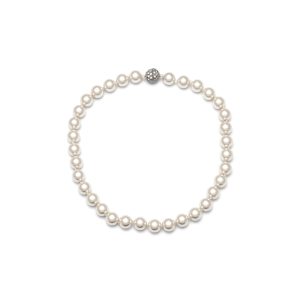 N-RH-23 Rodney Holman Diamante and Pearl Necklace