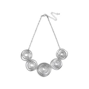 N-RH-26 Rodney Holman Concentric Circle Necklace