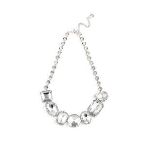 N-RH-5 Rodney Holman Multi Crystal Necklace