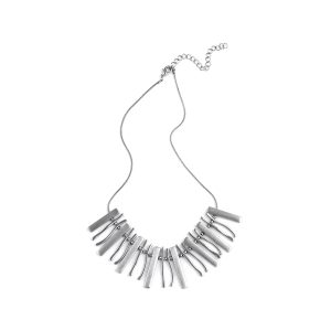 N-RH-6 Rodney Holman Multi Bar Necklace - Silver