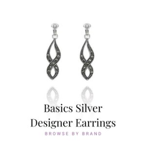Basics Silver Designer Earrings