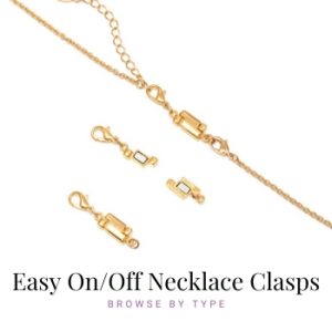 Easy On Off Necklace Clasps