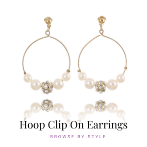 Hoop Clip On Earrings