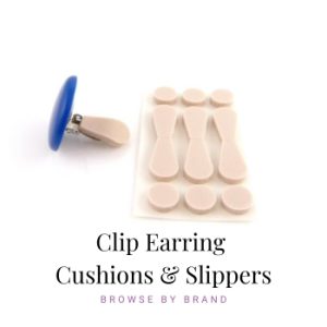 Clip Earring Cushions & Slippers