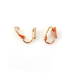 MJACCS39 Clip On Earrings Converter Posts - Copper 3 Pairs