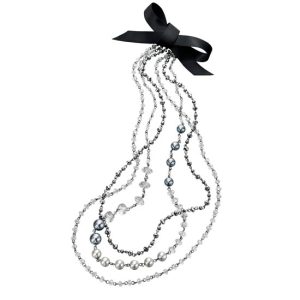 Fiorelli Multi Strand Ribbon Necklace