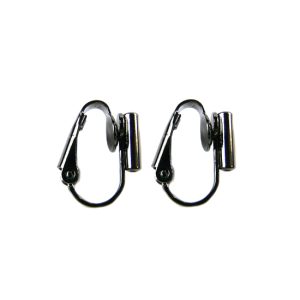 Clip On Earrings Converter Posts - Black Gunmetal